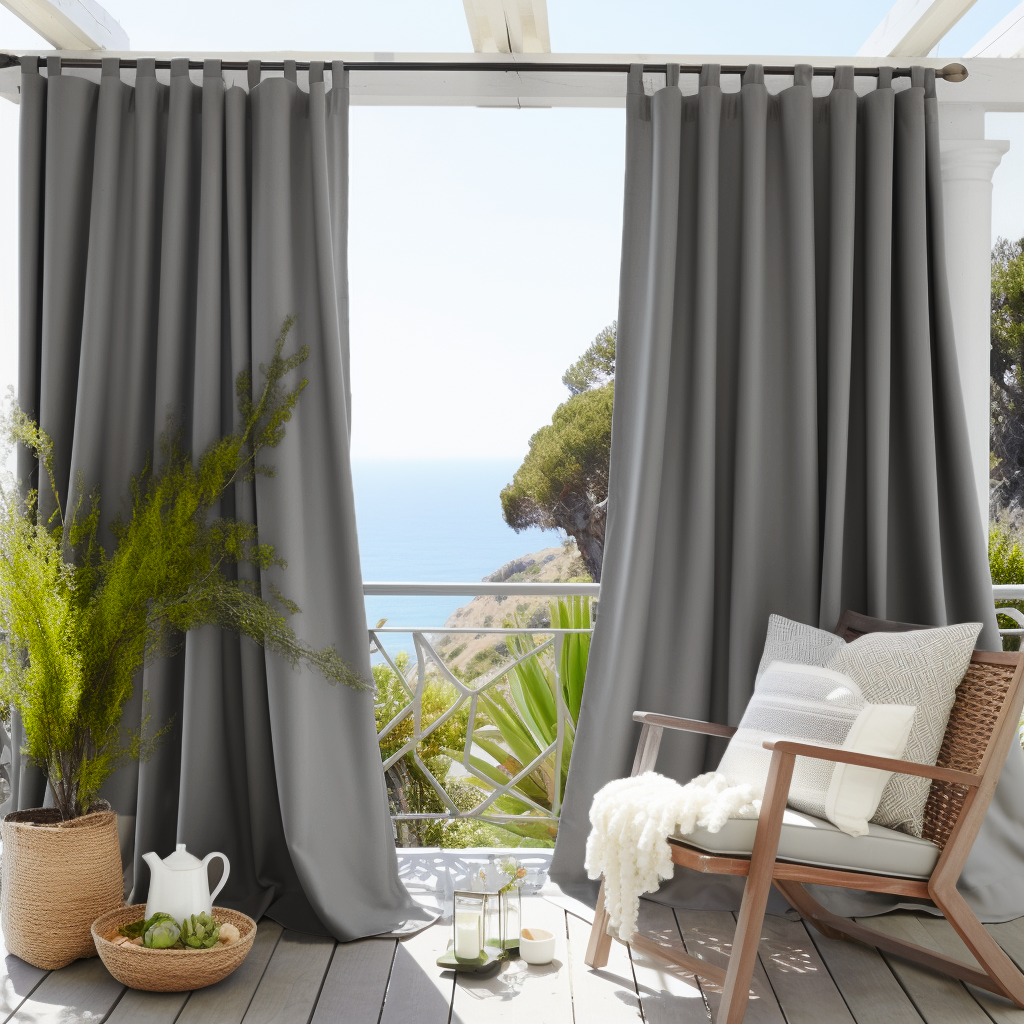 Tab Top Outdoor Curtain - Waterproof and Windproof - Various Colours & Custom (3).png